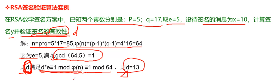 RSA签名验证算法实例
